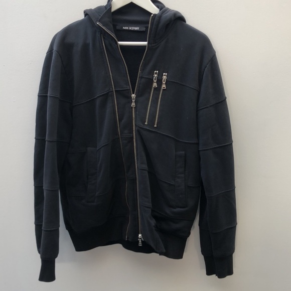 Neil Barrett men’s hoodie zippers - Picture 2 of 6